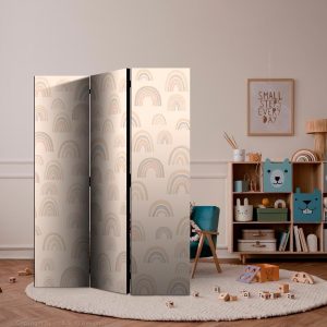 Paravent - August Sky - Rainbows of Various Sizes in Muted Colors