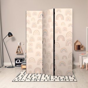 Paravent - August Sky - Rainbows of Various Sizes in Muted Colors