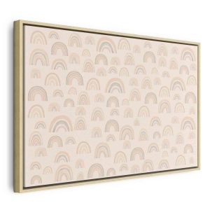 Tableau - August Sky - Various Sizes of Rainbows in Calm Colors