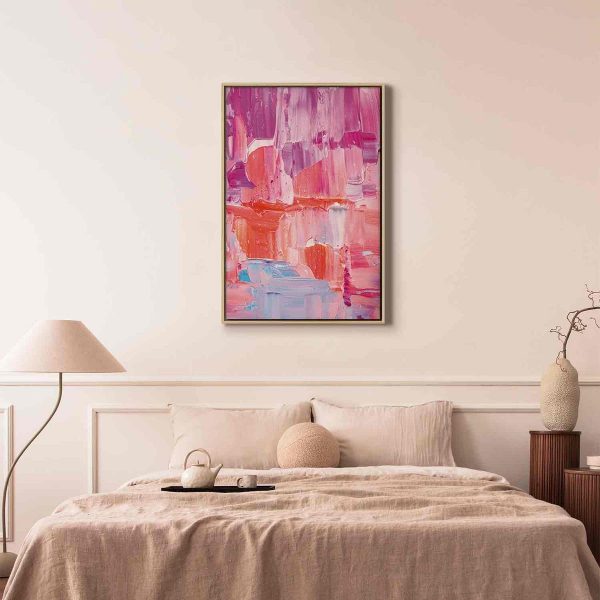 Tableau - Colorful Contrasts - Energetic Color Transitions in Shades of Pink