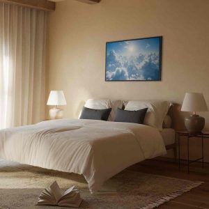 Tableau - Heavenly Calm: Warm Rays of the Sun