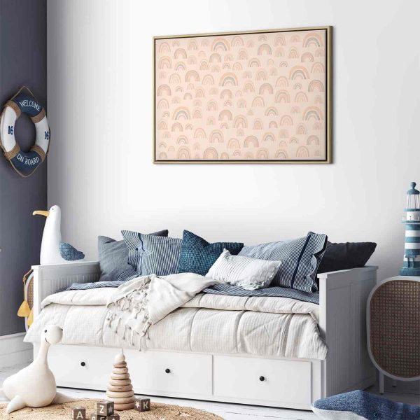 Tableau - August Sky - Various Sizes of Rainbows in Calm Colors