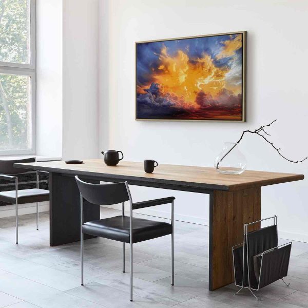 Tableau - Beautiful Sunset - Clouds in Warm Shades