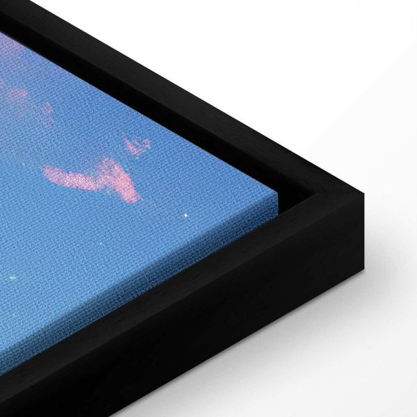 Tableau - Night Concert in the Mountains: Clouds Illuminated by the Last Rays of the Sun