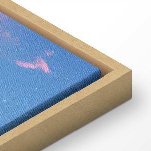 Tableau - Night Concert in the Mountains: Clouds Illuminated by the Last Rays of the Sun