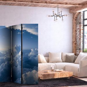 Paravent - Aerial Landscapes: Rays Illuminating Fluffy Cloud Formations