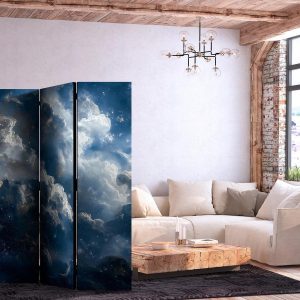 Paravent - Astronomical Wonders: Clouds and Stars in Harmonious Combination