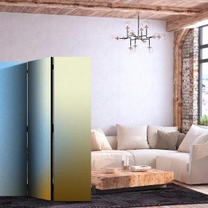 Paravent - Energetic Gradient - Gradient Composition in Vibrant Colors