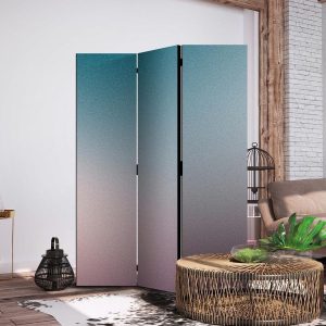 Paravent - Nostalgic Gradient - Gradient Composition in Subdued Colors