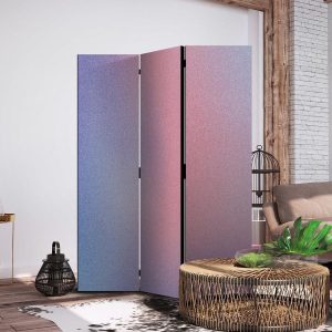 Paravent - Rainbow Gradient - Delicate Multicolored Gradient Resembling Mist