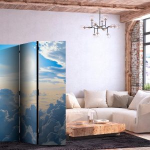 Paravent - Symphony of Light: The Sun and Clouds Collaborating on a Beautiful Sky