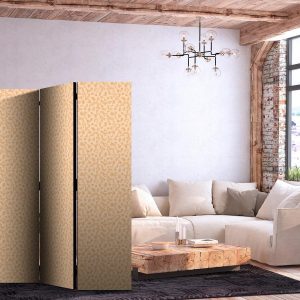 Paravent - Tiny Dots: Optimistic Pattern in Peach Colors