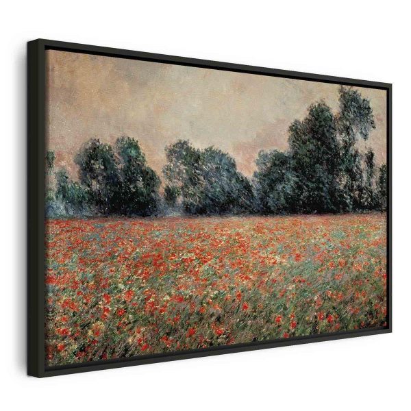 Tableau - Field with wild Poppies (Claude Monet)