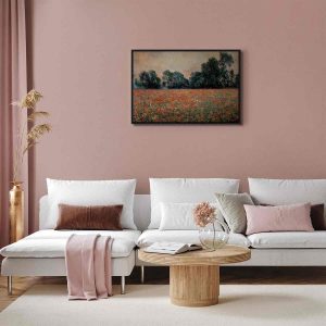 Tableau - Field with wild Poppies (Claude Monet)