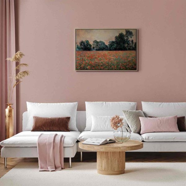 Tableau - Field with wild Poppies (Claude Monet)