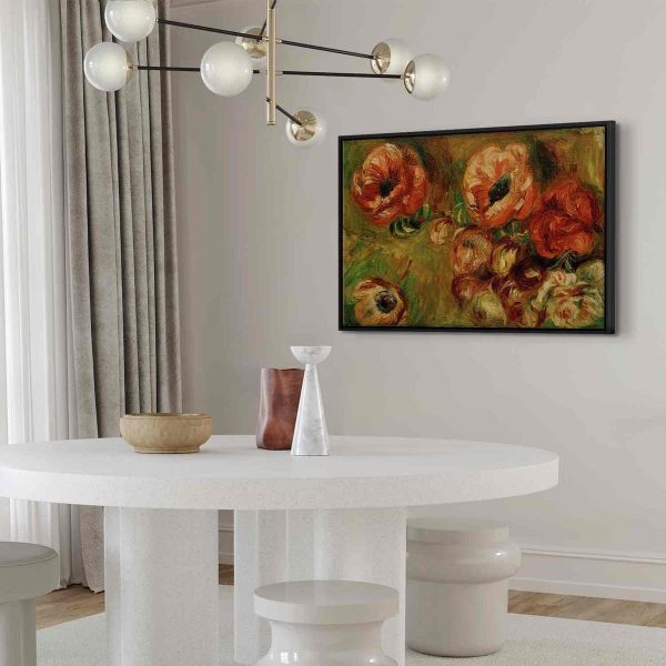 Tableau - Les Anémones (Pierre-Auguste Renoir)