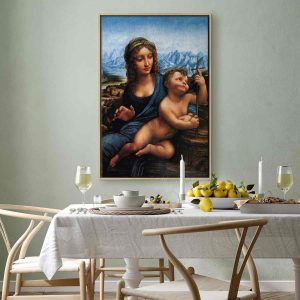 Tableau - Madonna With a Distaff (Leonardo da Vinci)
