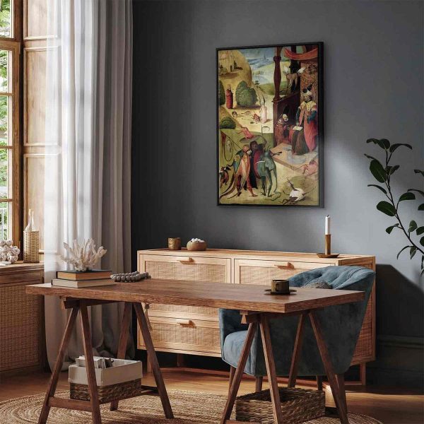 Tableau - StJames and the Magician (Hieronim Bosch)