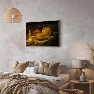 Tableau - Still life with yellow straw hat (Vincent Van Gogh)