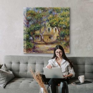 Tableau - The Farm at Les Collettes (Pierre-Auguste Renoir)