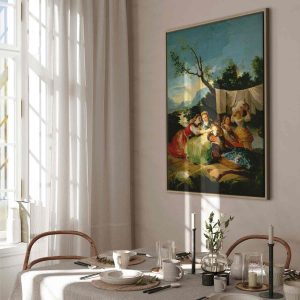 Tableau - The Washerwomen before (Francisco Goya)