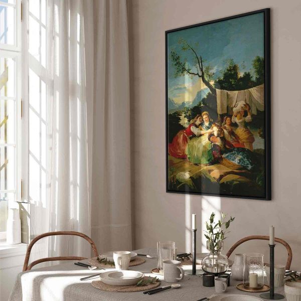 Tableau - The Washerwomen before (Francisco Goya)