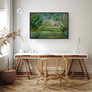 Tableau - Villeneuveles-Avignon (Pierre-Auguste Renoir)