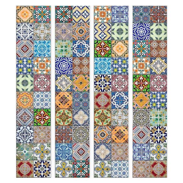 Tapisserie murale - Colorful Mosaic