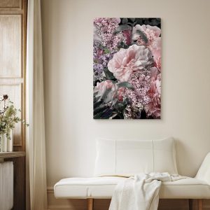 Tableau - Among Flowers (1-part) - Blooming Plants in Nature's Colors