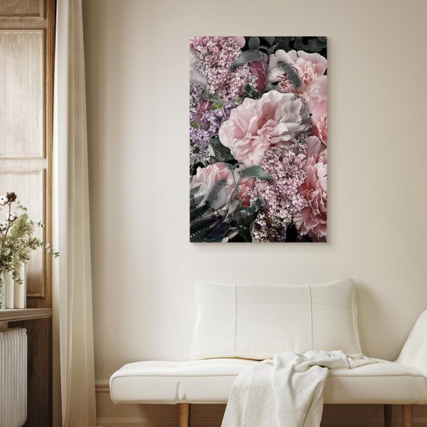 Tableau - Among Flowers (1-part) - Blooming Plants in Nature's Colors