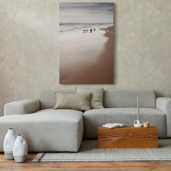 Tableau - Autumn Beach (1 Part) Vertical