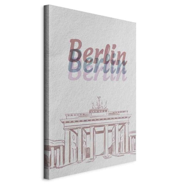 Tableau - Berlin in Watercolours (1 Part) Vertical