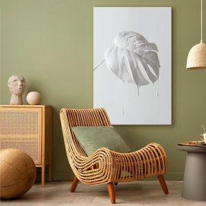 Tableau - Bright Monstera (1 Part) Vertical