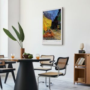 Tableau - Cafe at Night (1 Part) Vertical