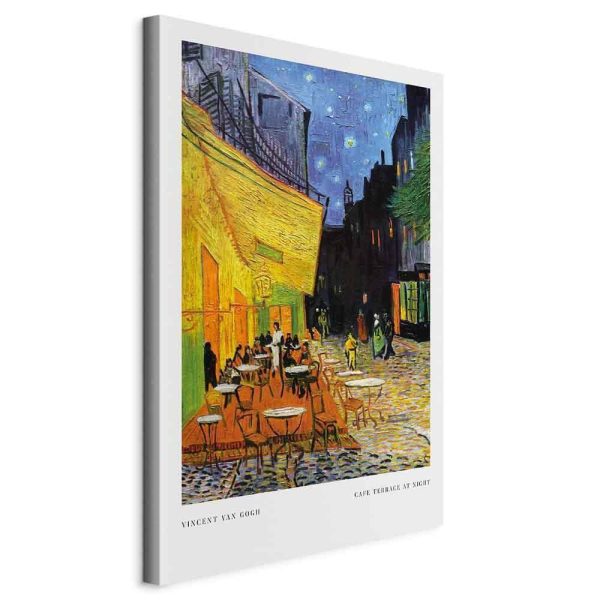 Tableau - Cafe at Night (1 Part) Vertical