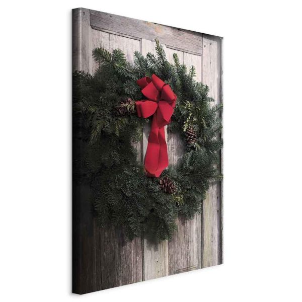 Tableau - Christmas Wreath (1 Part) Vertical