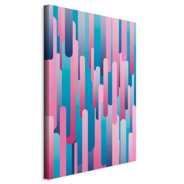 Tableau - Colourful Pistons (1 Part) Vertical