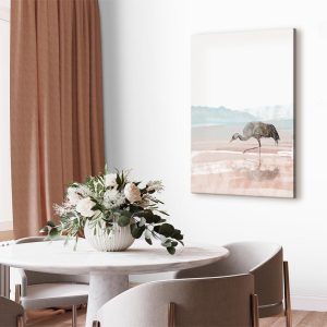 Tableau - Crane in the Morning (1 Part) Vertical