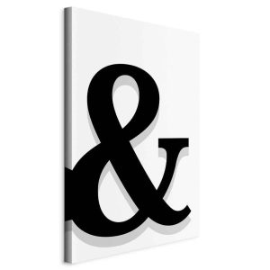 Tableau - Decorative Letter (1 Part) Vertical