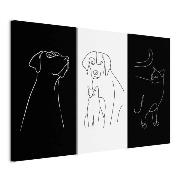 Tableau - Domestic Animals (3 Parts)