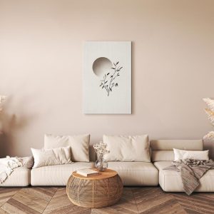 Tableau - Eastern Minimalism (1 Part) Vertical