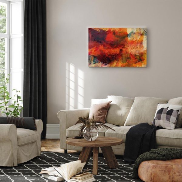 Tableau - Explosion of Wild Colors (1 Part) Wide