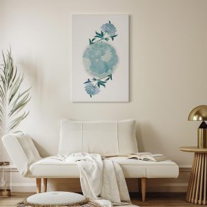 Tableau - Floral Planet (1 Part) Vertical