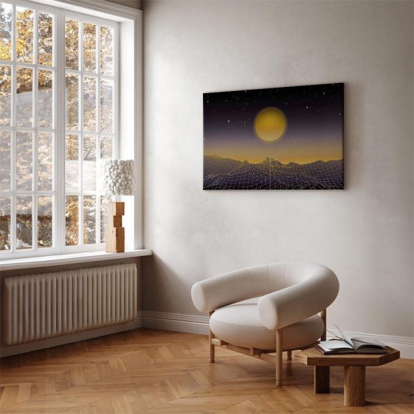 Tableau - Futuristic landscape 3 (1 Part) Wide