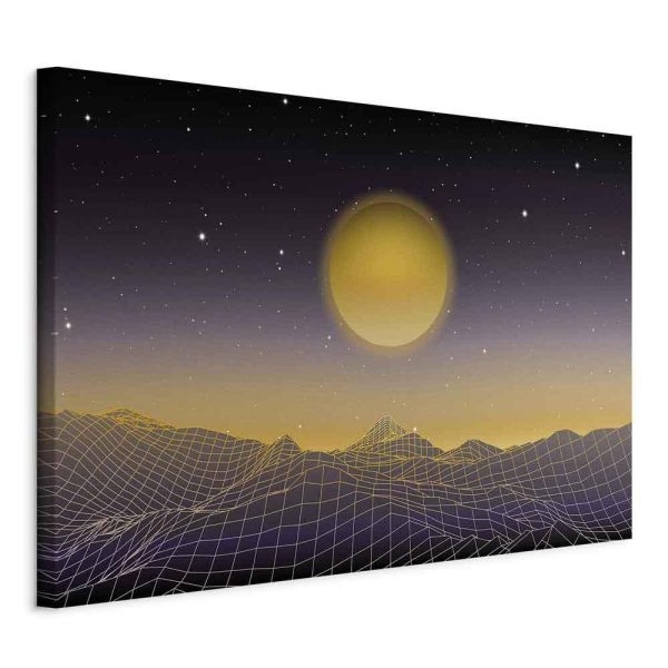 Tableau - Futuristic landscape 3 (1 Part) Wide