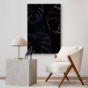 Tableau - Galactic Monstera (1 Part) Vertical