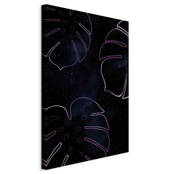 Tableau - Galactic Monstera (1 Part) Vertical