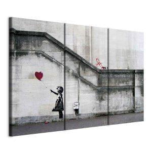 Tableau - Girl With a Balloon by Banksy