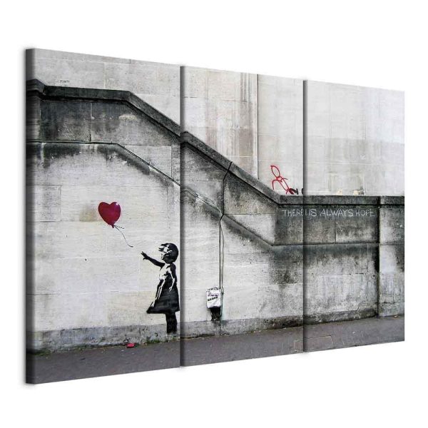 Tableau - Girl With a Balloon by Banksy