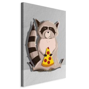 Tableau - Gourmand Raccoon (1 Part) Vertical